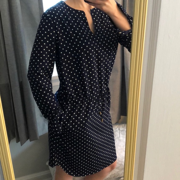 Lauren Ralph Lauren Dresses & Skirts - Lauren Ralph Lauren Long Sleeve Navy Pocket Dress